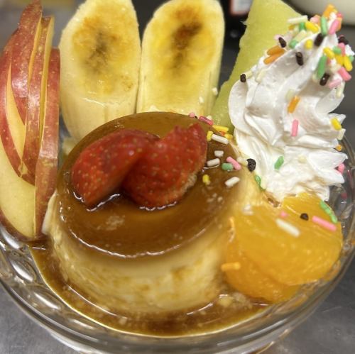 プリンアラモード