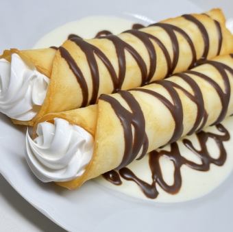 チョコレートクレープ