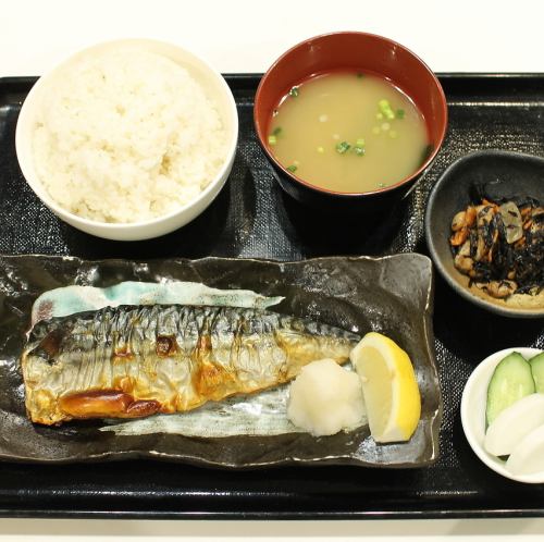 さばの塩焼き定食