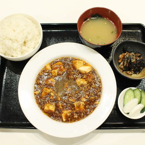 麻婆豆腐定食