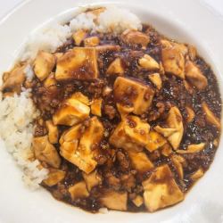 麻婆豆腐丼