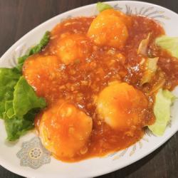 海老のチリソース煮