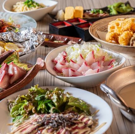 [From 11/18] A luxurious banquet course with yellowtail scallion shabu-shabu and homemade roast beef, all-you-can-drink for 6,000 yen!