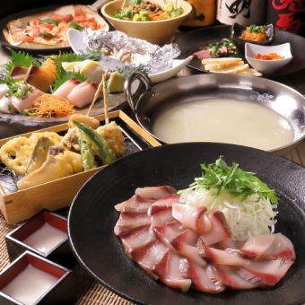 5/6～贅を尽くすぶり葱しゃぶコース！120分飲み放題付　10品6000円(税込) 
