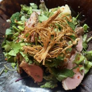 鸭肉香菜沙拉