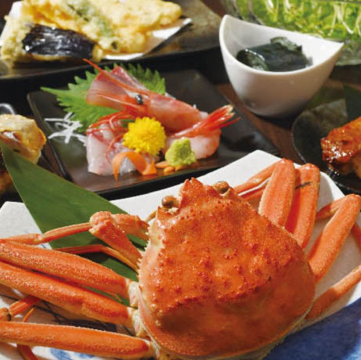 Enjoy Seiko Crab !! 2h all-you-can-drink included ≪Winter Samadhi Course≫ 6500 yen ⇒ 6000 yen