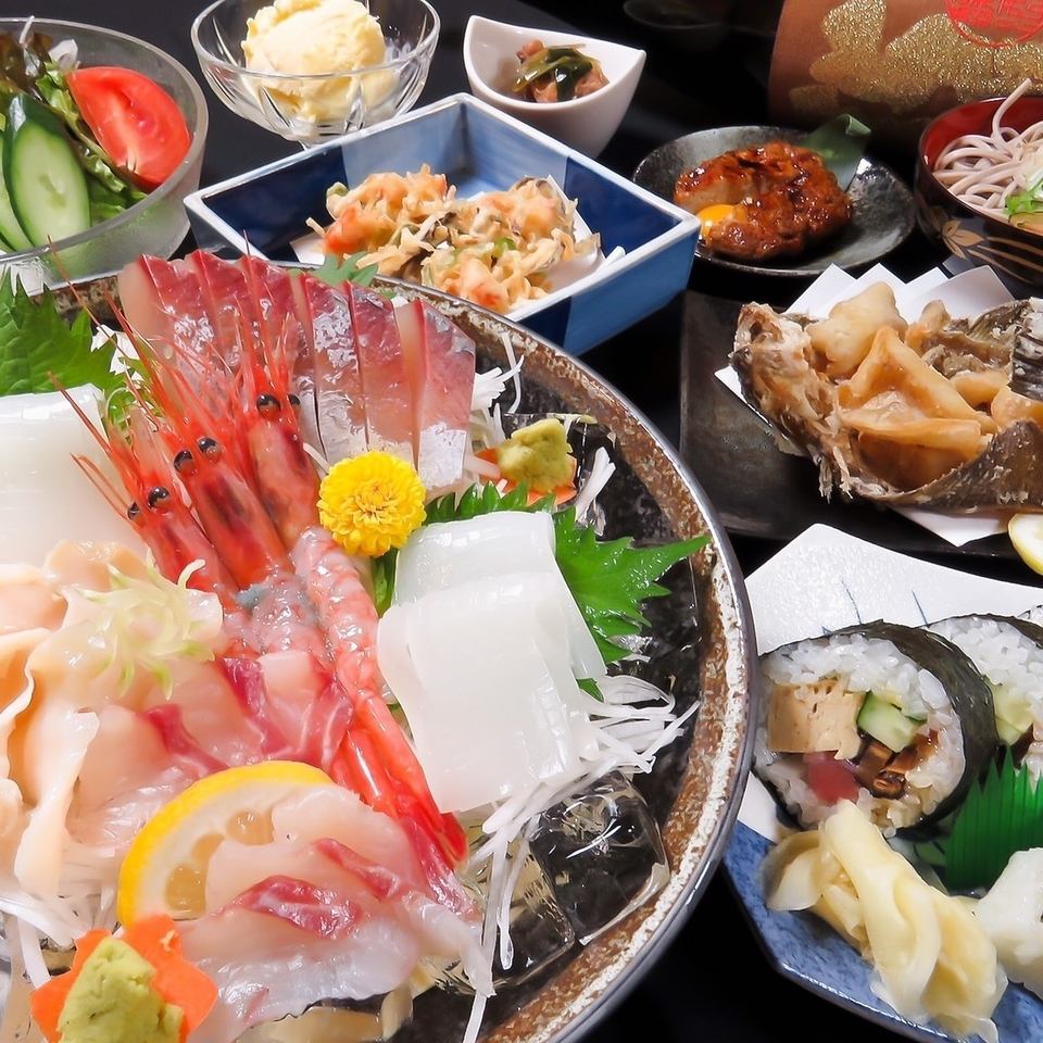 We purchase fresh seafood directly from Fukui by our own route!