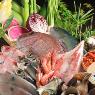 【鮮魚のお造り・蟹飯】日本海コース(2h飲み放題)