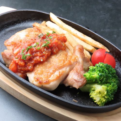 トマトチキンステーキ