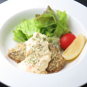 白身魚のハーブグリル ~レモンタルタルソース~