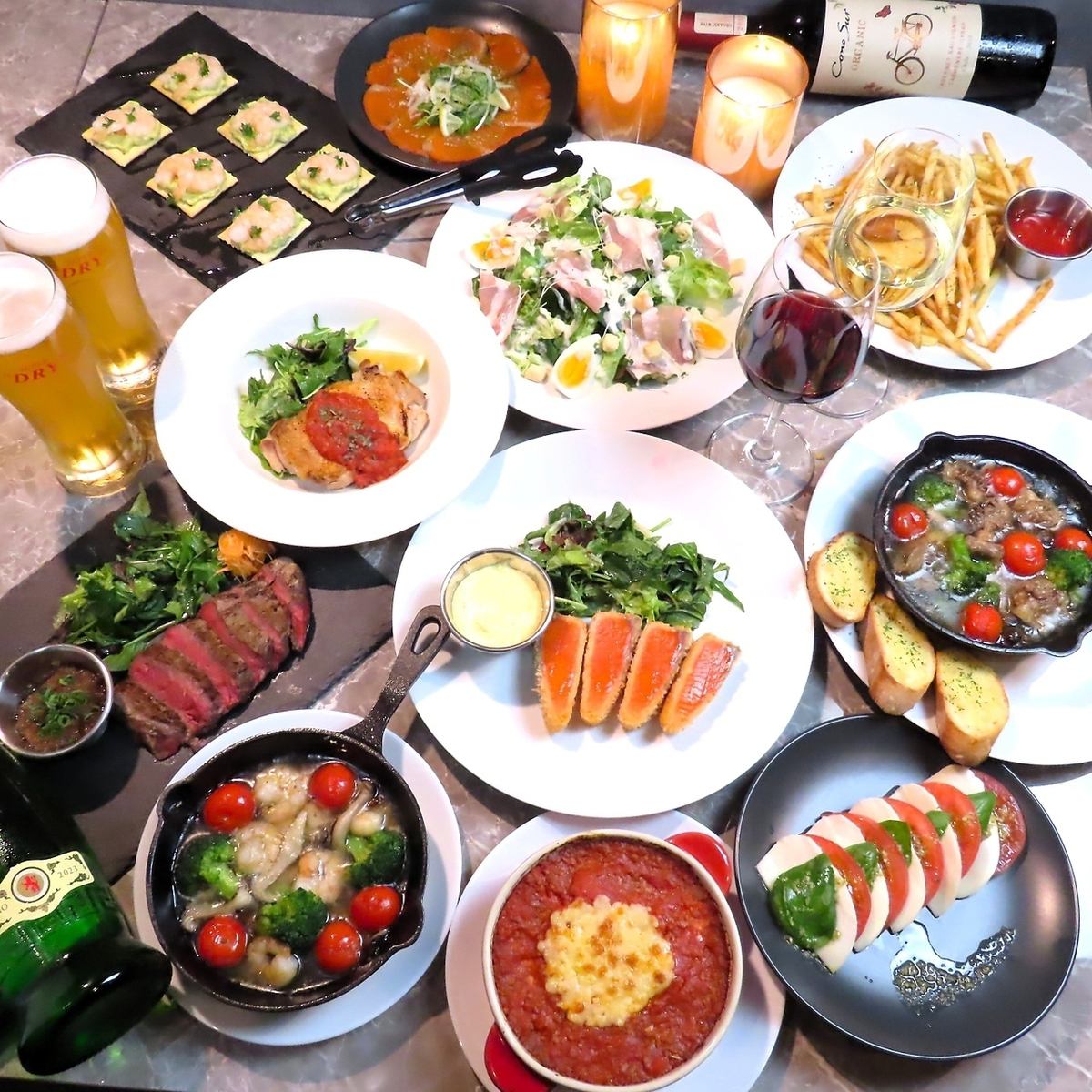 日本人に合うイタリアンが自慢。深夜まで楽しめる美味しい料理で特別なひとときを!