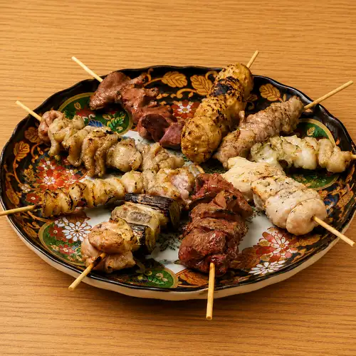 焼き鳥盛り合わせ