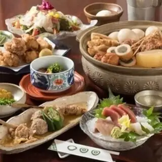 ■【석료・통수 등 없음】3H 음료 무제한 ★특제 국물 오뎅과 야키토리가 뷔페 2980엔