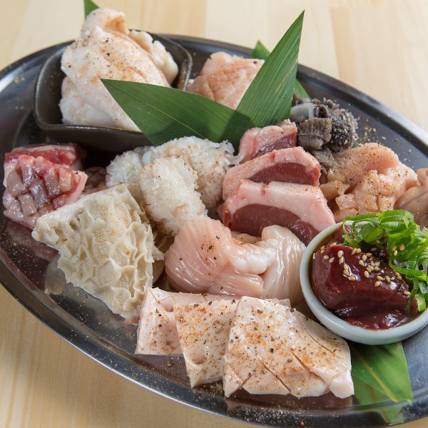 Enjoy a wide variety of Omi beef hormones! Eat and compare various parts to find your favorite ♪
