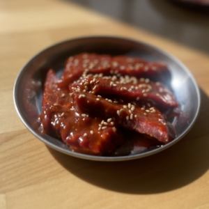 Miso skirt steak