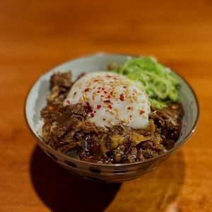 Omi beef hot egg meat bowl