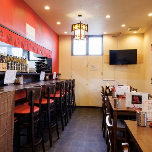 料理に集中できる空間◎