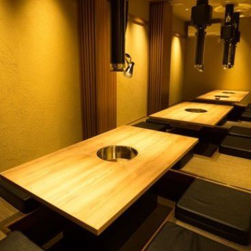 《Complete private room》 Banquet for up to 33 people is possible
