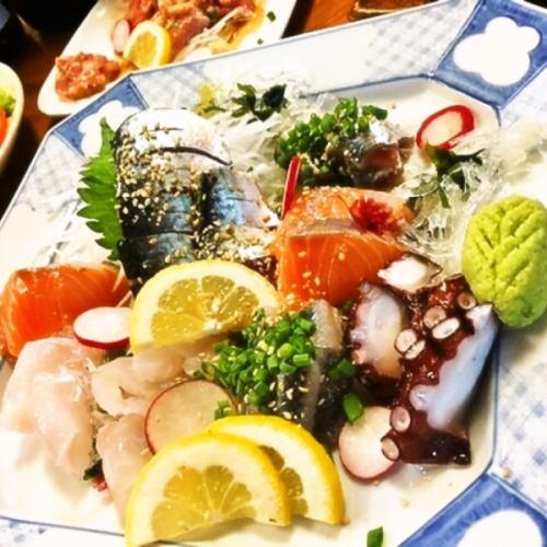 刺身盛り合わせ(2人前~)