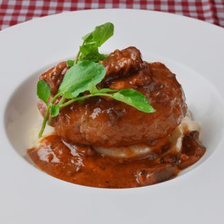 デミグラスソースのハンバーグセット（150g）