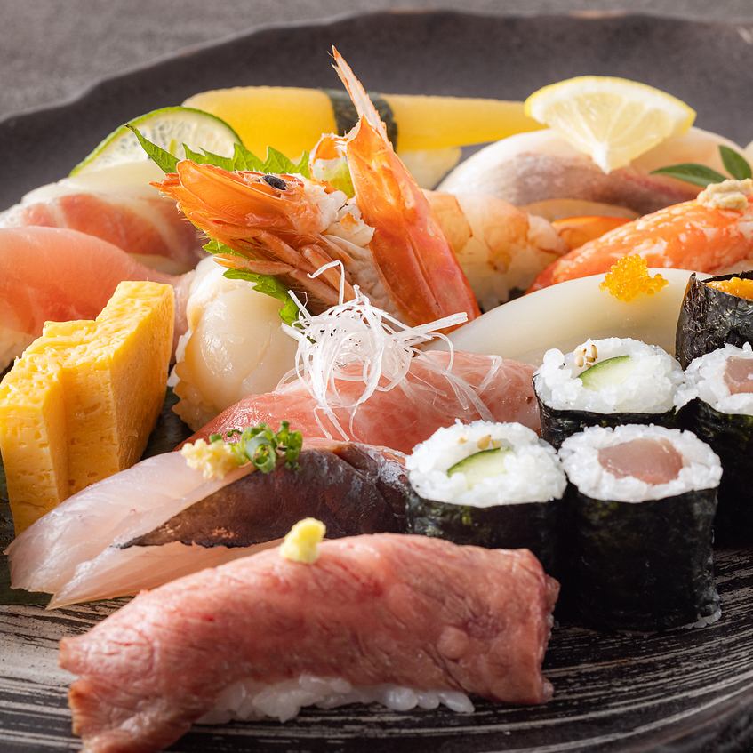 A restaurant that boasts a relaxing atmosphere♪ Enjoy delicious sushi in a wonderful space