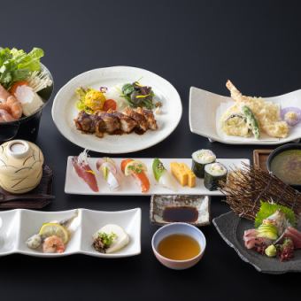 [Regular course 5,700 yen] 9 dishes / made with luxurious seasonal ingredients!