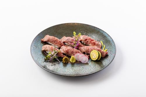 炙烤宮崎牛肉握壽司 3個/6個