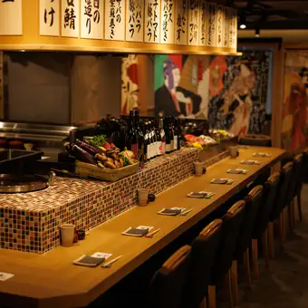 火焰烤炉端烧体验套餐（含无限畅饮）