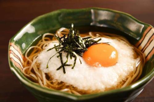 とろろそば (温・冷)