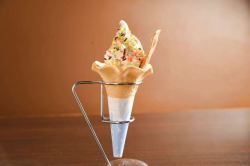 ソフトクリーム (ぱらぱら)