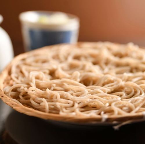 風味豊かな自慢の蕎麦