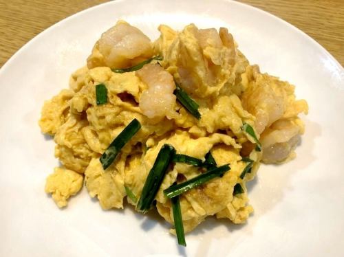 エビと玉子炒め