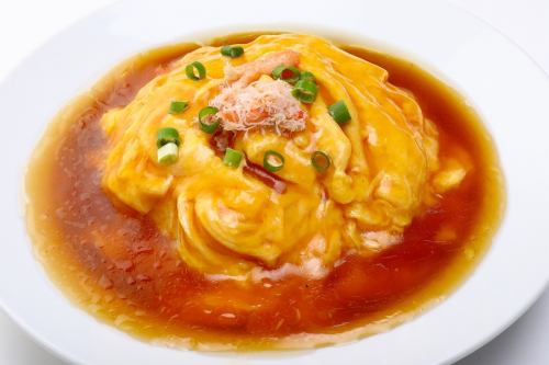 ひき肉卵のせご飯/天津丼/海老入り五目炒飯/海老入りレタス炒飯