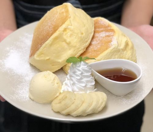 푹신푹신한 리코타 치즈 팬케이크