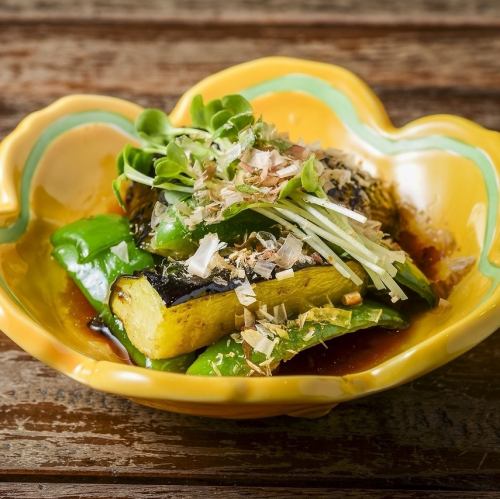 ★ナスとピーマンの揚げ浸し