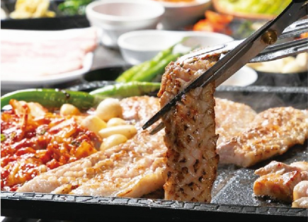 【90分飲み放題付き】サムギョプサル+おまかせ料理(7品)◎6600円(税込)