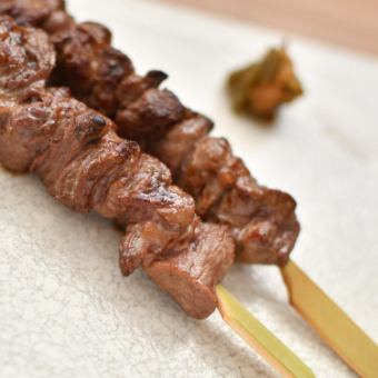 Beef tongue skewers (various types)