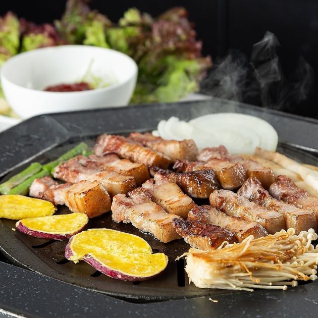 八角板 パルガクパン 熟成炭焼きサムギョプサル【公式】