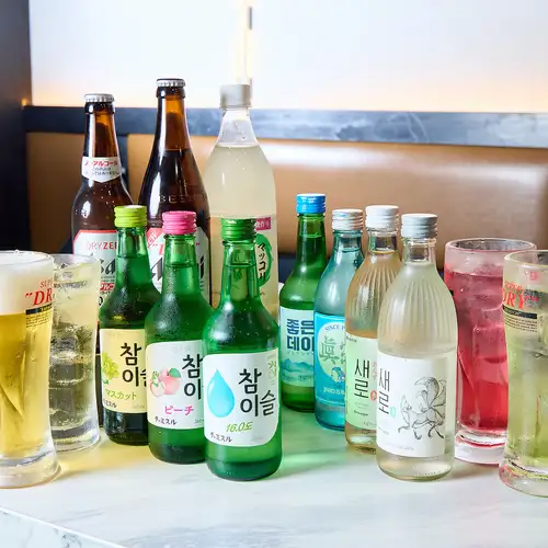 根据心情选择！茶酒、Cero 和马格利酒都有供应。