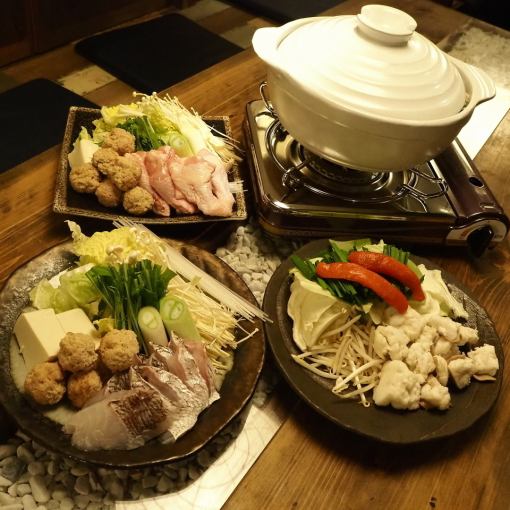 [120 minutes all-you-can-drink included] Hot pot course 5,500 yen (tax included)