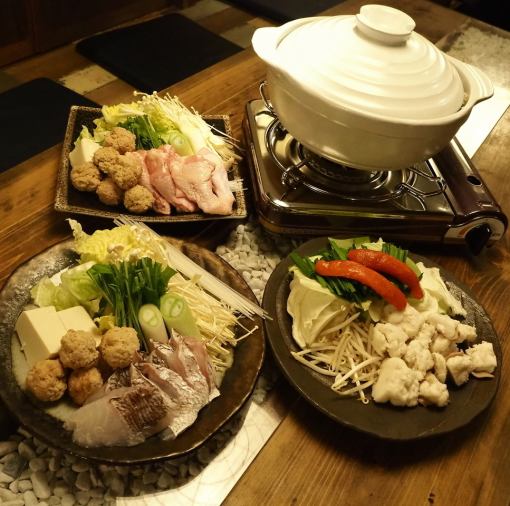 [120 minutes all-you-can-drink included] Hot pot course 5,500 yen (tax included)