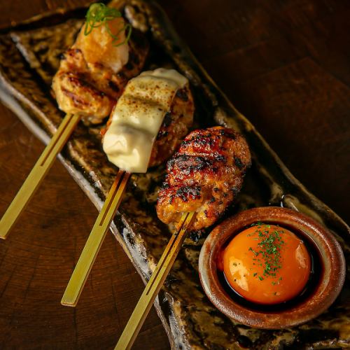 つくね(月見/チーズ/わさび/おろし)