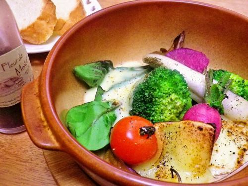 旬やさいとチーズのオーブン焼き