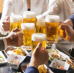 ■Limited to after 9pm■【After-party course】with 3 appetizers and all-you-can-drink 2500 yen