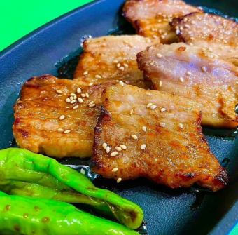 きなこ豚のテジカルビ(豚バラ焼き)