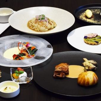 【超值豪华晚餐套餐】一周年纪念套餐：9,500日元 -> 8,500日元