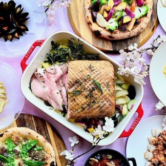 【WEB限定/10%OFF】トスカーナ×奈良 春のイタリアンディナーブッフェ＆カフェフリー