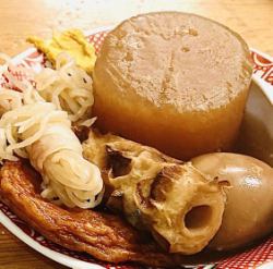 Assortment of 5 types of oden