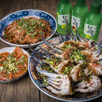 【大名物コース】焼肉×カンジャンを全席囲炉裏空間で非日常体験◎4・5月限定で9500円→4000円