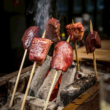 【週年紀念特選肉類套餐】人氣大塊肉串和圍爐烤肉等豪華肉食盛宴◎現在9,500日元→3,500日元